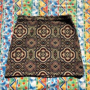 TOPSHOP Patterned Skirt